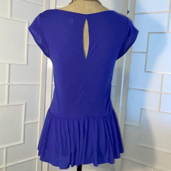 American Eagle T-shirt- Drop waist & Ruffle Hem - Picture 7 of 10